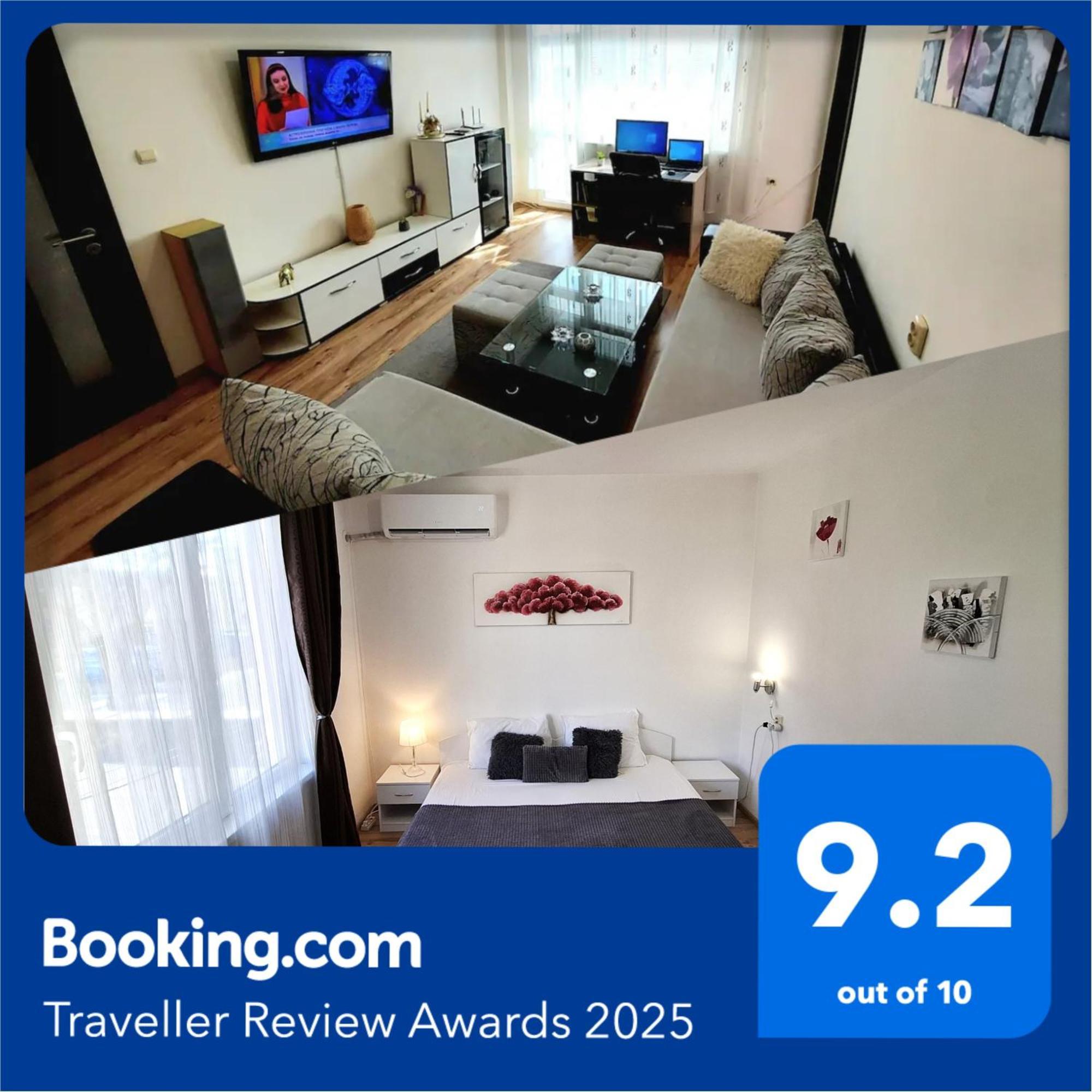 3 Rooms Apartment, Top Center, 1St Floor, Aubg, Free Parking, Pc I5 Ssd, 3 Led Tvs 200 Channels, Wifi, Terrace, Easy-Late Check-In, Stay Before Greece Благоевград Екстериор снимка